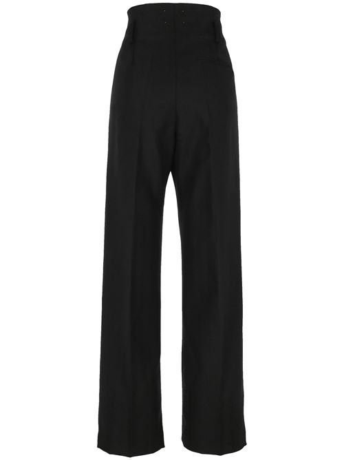 Black virgin wool pants FORTE FORTE | 13225NERO